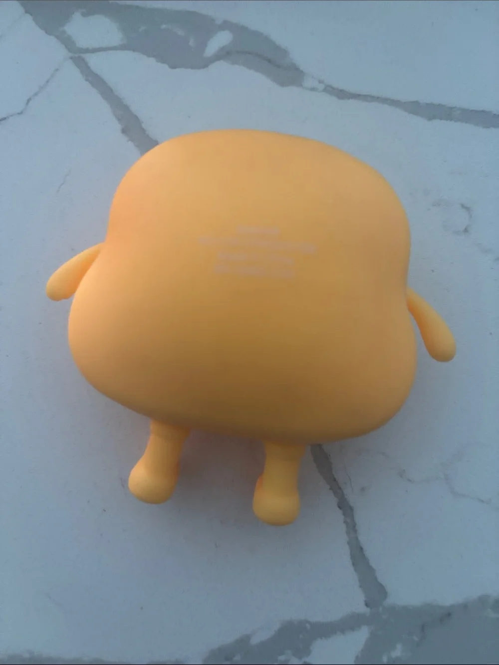 Cute Yellow Toast Character Squishy Toy